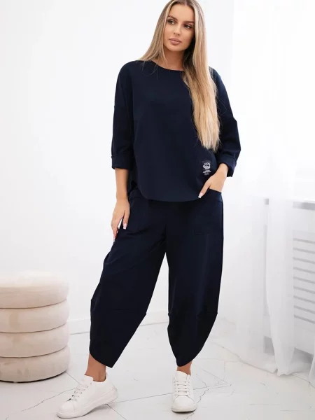 Pantaloni Kesi albastru