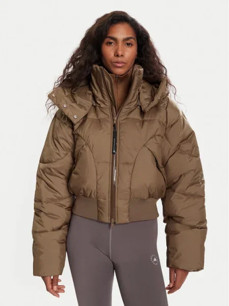 Adidas by Stella McCartney Geacă de iarnă bej