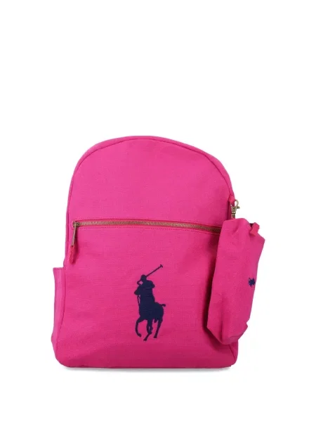 Plecak dziecięcy Polo Ralph Lauren różowy