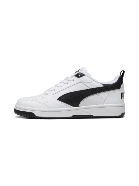 PUMA Młodzieżowe sneakersy Rebound V6 Lo Buty 37 biały