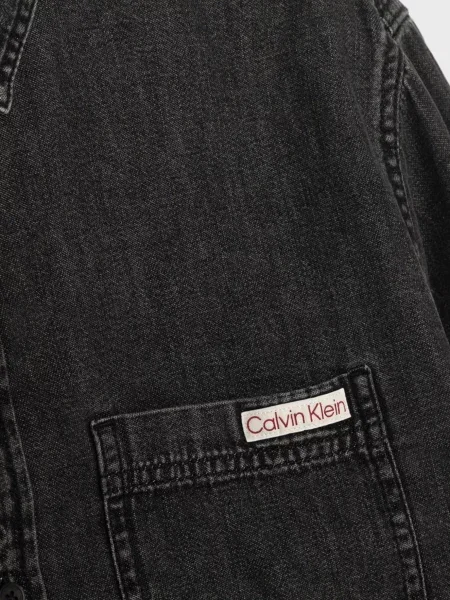 Повсякденна сорочка Calvin Klein Jeans сіра