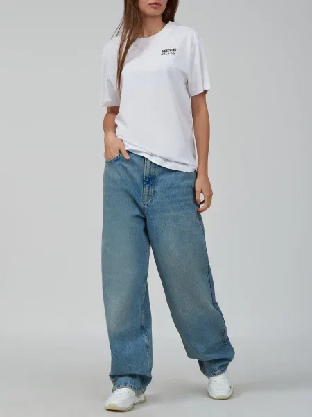 Джинсы Moschino Jeans голубые