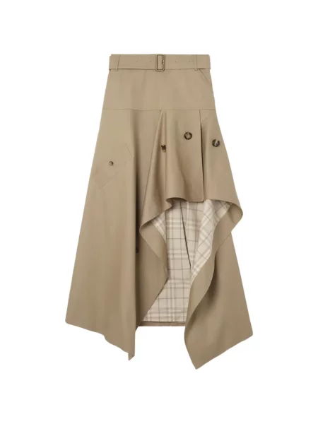 Fustă Burberry asimetrică
