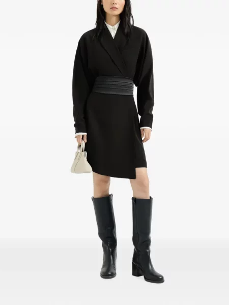 Rochie Brunello Cucinelli de mătase negru