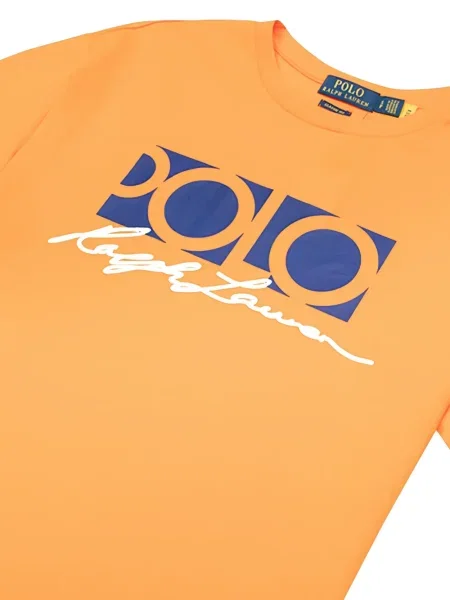 Majica Polo Ralph Lauren s cvjetnim printom plava