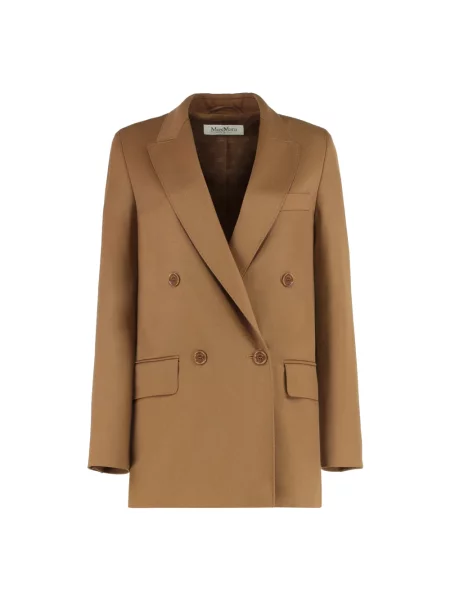 Marynarka Max Mara wełniana brązowa