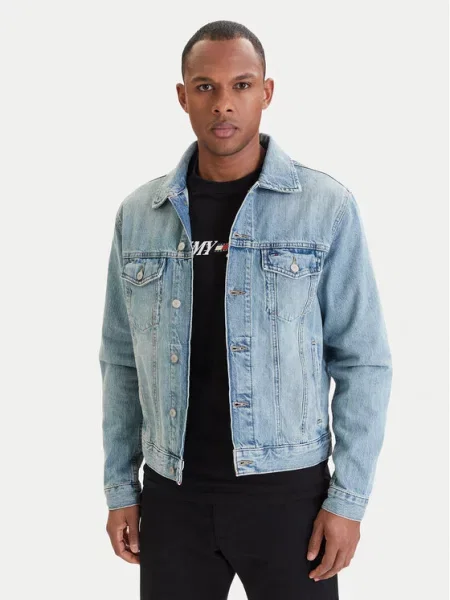 Tommy Jeans Τζιν μπουφάν Ryan Γαλάζιο Regular Fit μπλε