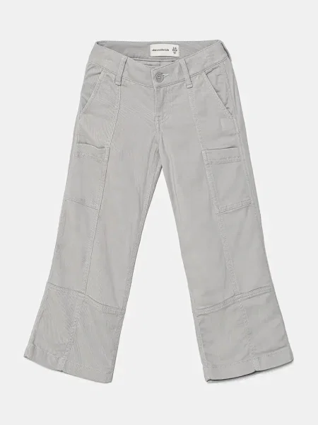 Abercrombie & Fitch kalhoty šedé