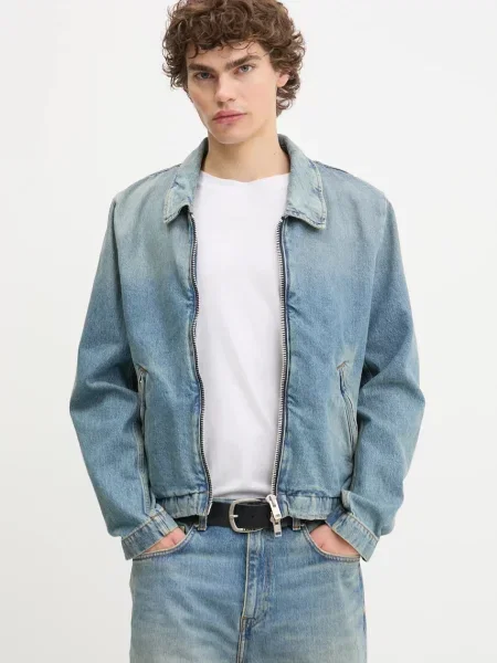 Won Hundred geacă jeans de tranziție albastru