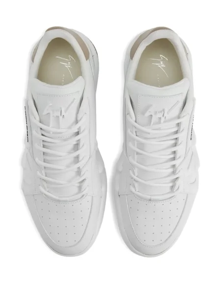 Sneakerși Giuseppe Zanotti din piele alb