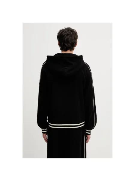 Bluza z kapturem Wales Bonner czarna