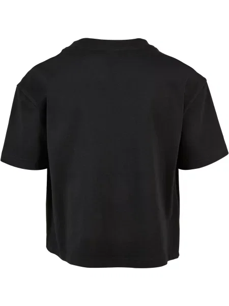 Urban Classics Majica Pleat' crna