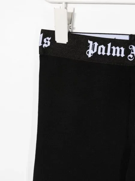 Legginsy dziecięce Palm Angels czarne