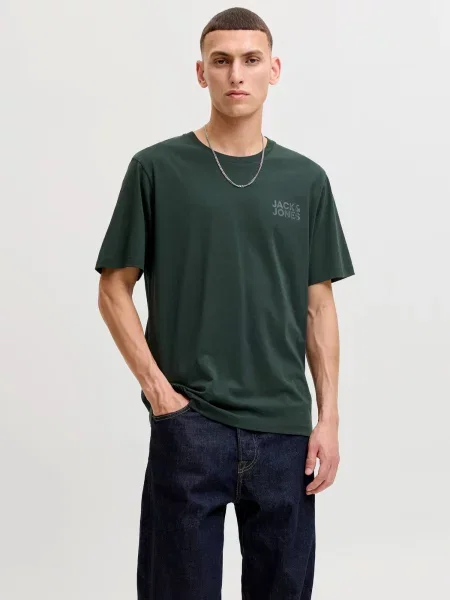 Πουκάμισο Jack & Jones πράσινο