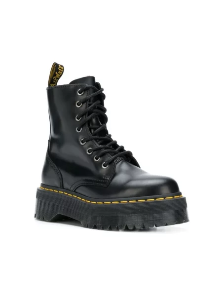Botki Dr. Martens skórzane retro czarne