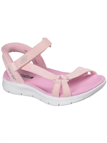Sandały dla dzieci Skechers Go Walk Flex Sandal lots Of Sol różowe