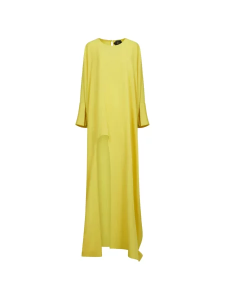 Rochie Taller Marmo asimetrică galben