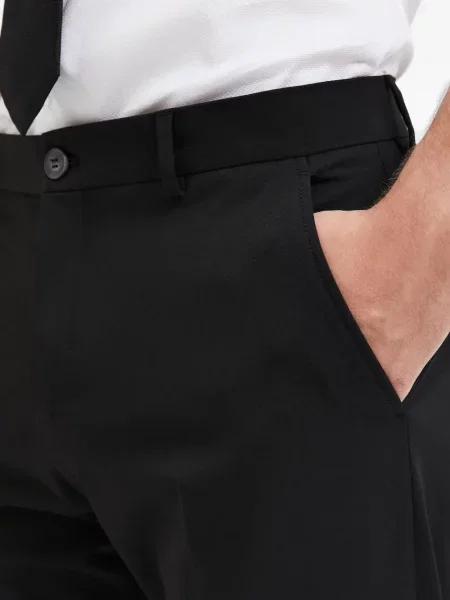Pantaloni Selected negru
