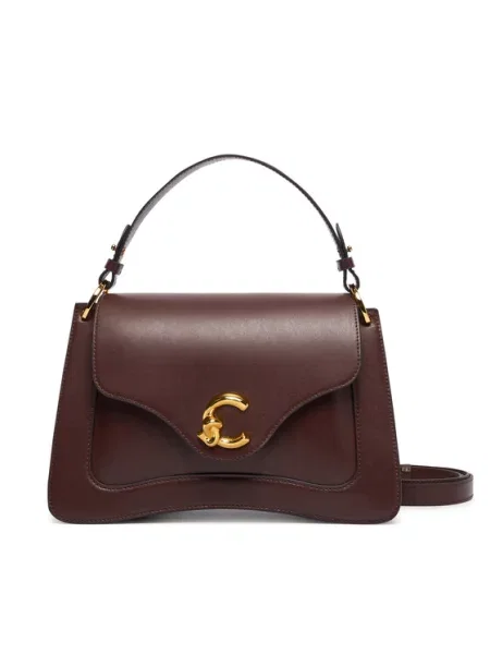Coccinelle Дамска чанта SSK Coccinelle C-Me Calf E1 SSK 18 01 21 Бордо