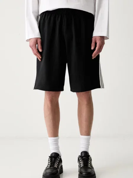 Adidas pantaloni scurți de trening pentru bărbați din negru