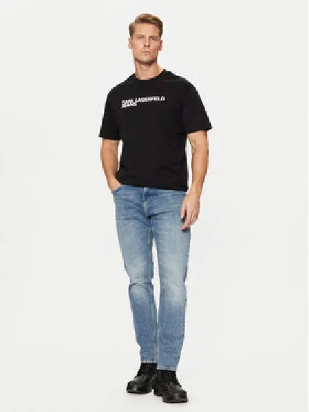 Tričko Karl Lagerfeld Jeans černé