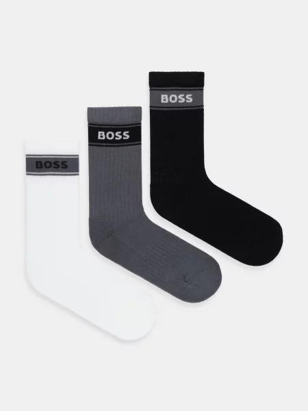 Чорапи BOSS 3 чифта черно