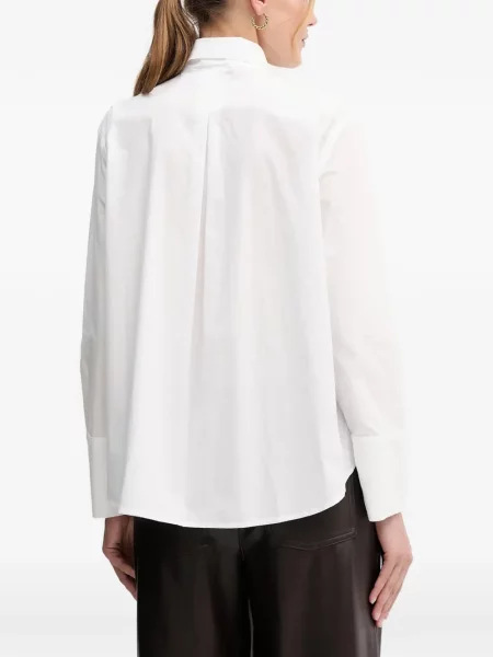 Bluză Oui cu legături alb