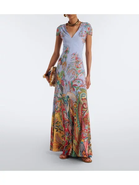 Rochie maxi Etro cu imagine