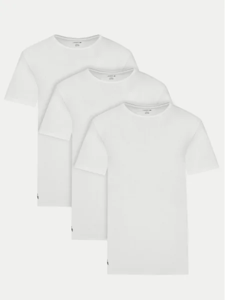 Lacoste Комплект тениски бял