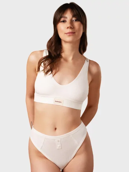 Бюстгальтер Brabrabra білий