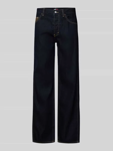 Jeansy o kroju relaxed fit z czystej bawełny model ‘JAIMIE’ Tommy Jeans granatowe