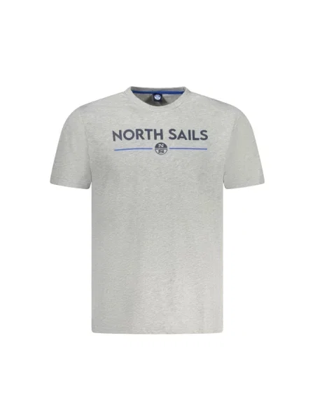 Krótka koszulka North Sails z krótkim rękawem szara