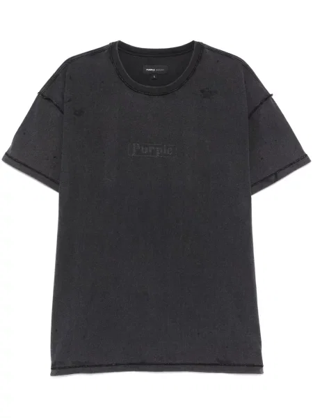 Tricou Purple Brand cu imagine gri