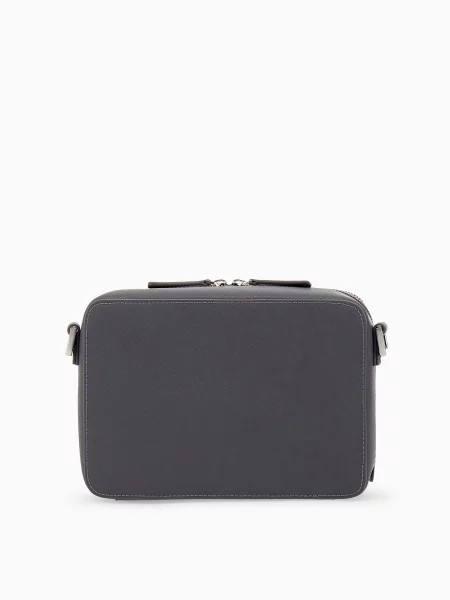 Сумка через плечо Emporio Armani серая