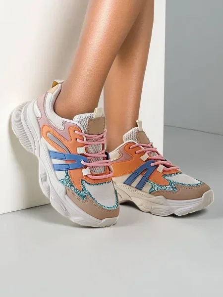 Sneakerși Resti alb