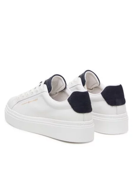 Tenisice Tommy Hilfiger Th Feminine Platform Monogram bijela