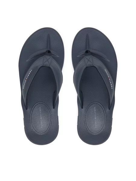 В'єтнамки Tommy Hilfiger Molded Comfort Beach desert sky сині