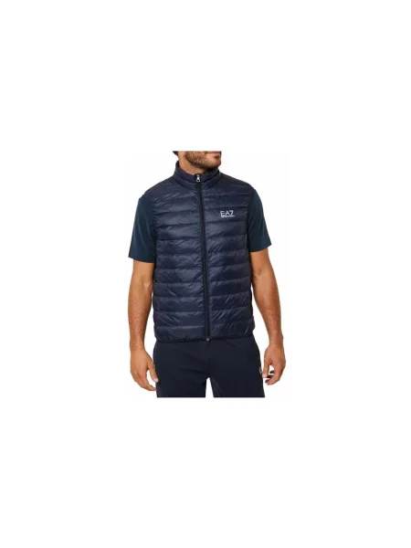 Sveter Emporio Armani Ea7 modrá