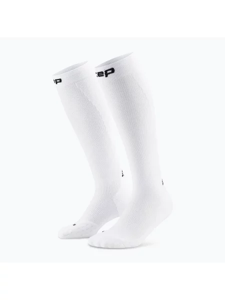 Skarpety kompresyjne CEP Run Tall white białe