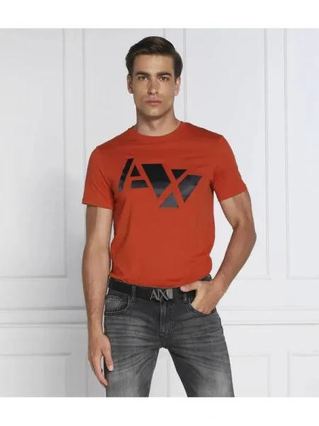 Armani Exchange Tricou portocaliu