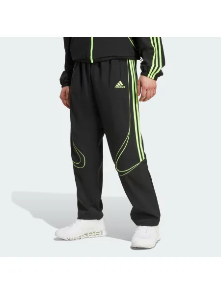 ADIDAS ORIGINALS Kalhoty Teamgeist Adicolor světle zelená černá