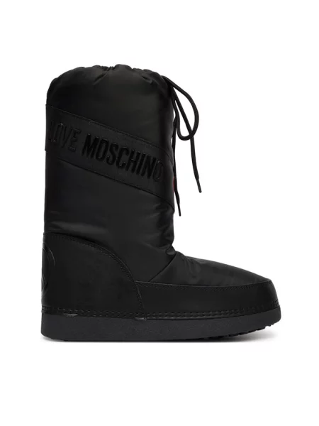 Śniegowce LOVE MOSCHINO czarne