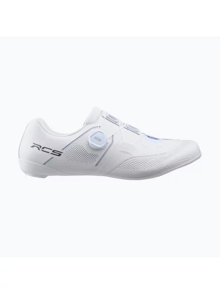 Férfi országúti kerékpáros cipő Shimano white. Méret: 43 EU fehér