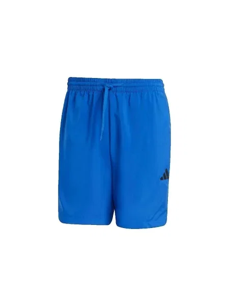 Pantaloni scurți Adidas cu autograf albastru
