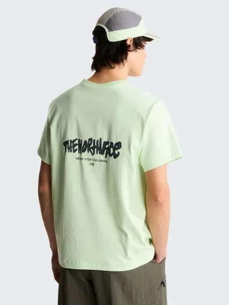 Футболка The North Face U TNF TAG RELAXED SHORT SLEEVE зелений