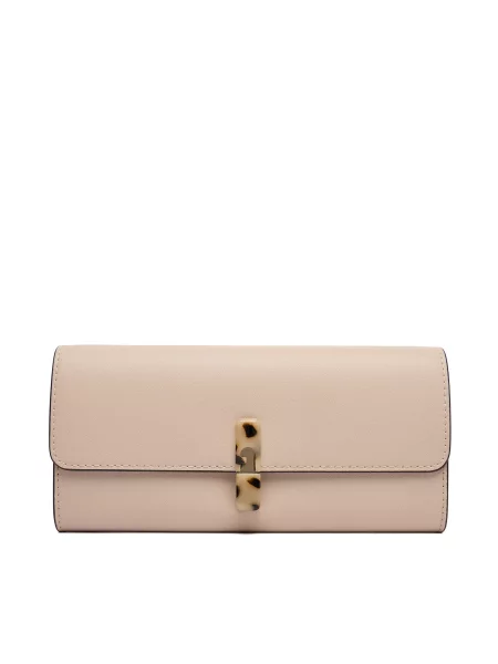 Portofel Furla Iride Continental Crem