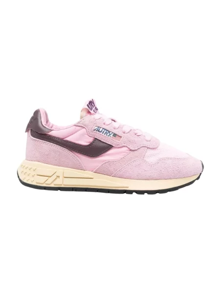 Sneakersy Autry zamszowe różowe
