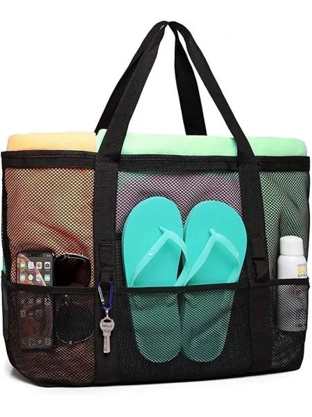 Torba plażowa Dewberry czarna