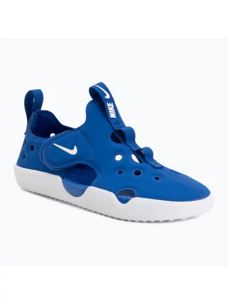 Nike Sunray Protect gyerek szandál 4 game royal/white. Méret: 32 EU fehér