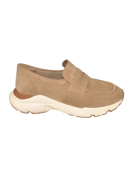Sneakersy Tod's zamszowe beżowe